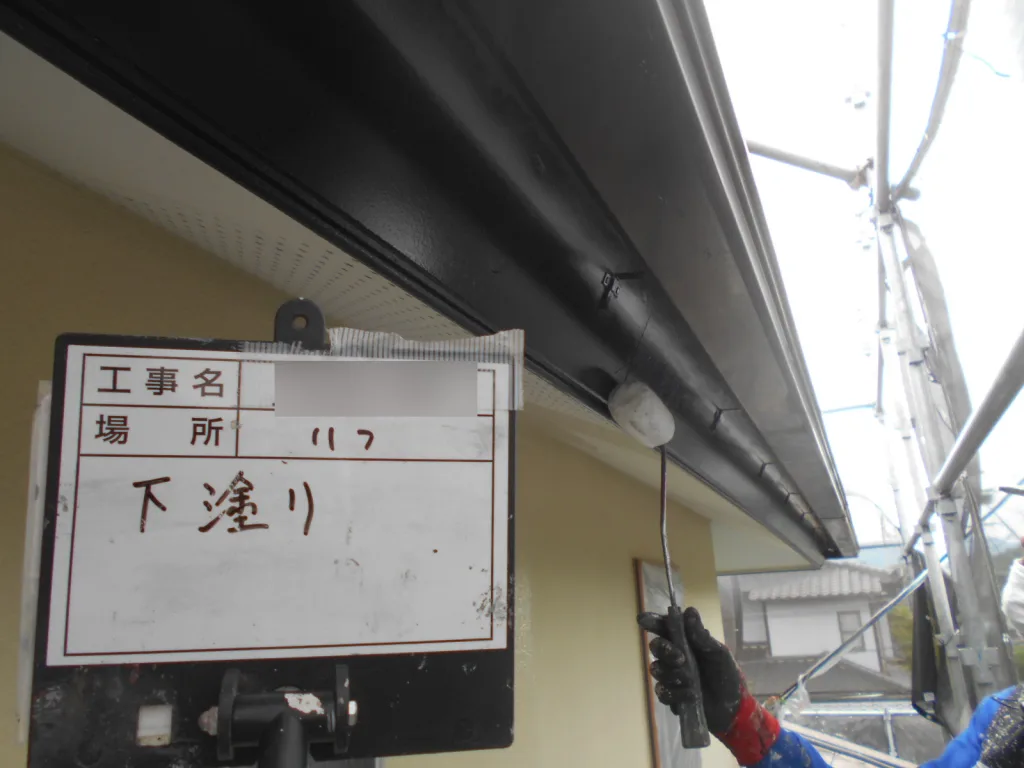 小郡市三国が丘I様邸の屋根外壁塗装・屋根瓦どめ・駐車場 倉庫塗装工事